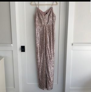 STUNNING ROSE GOLD Formal dress